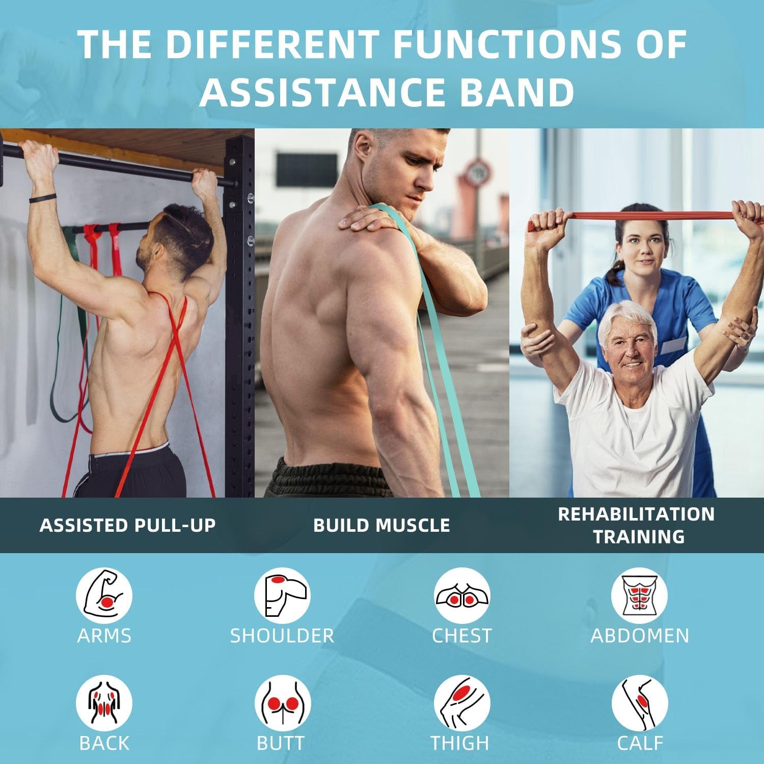 Multi-Purpose Resistance & Pull-Up Bands