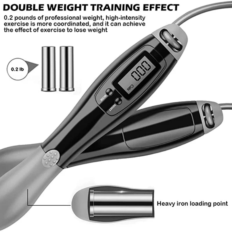 wireless calorie counter jump rope 