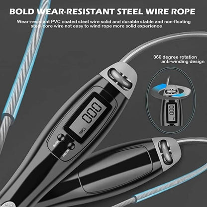 wireless calorie counter jump rope 